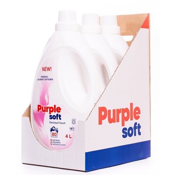 LAUNDRY SOFTENER KOSLITA PURPLE SOFT 4L