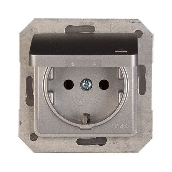 EARTHED SOCKET OUTLET IP44 MET.RP16-0