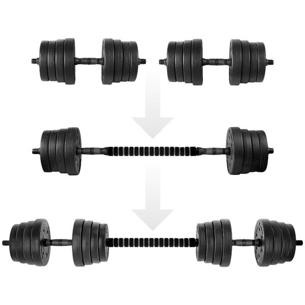 SET OF DUMBBELLS 30 KG CEMENT