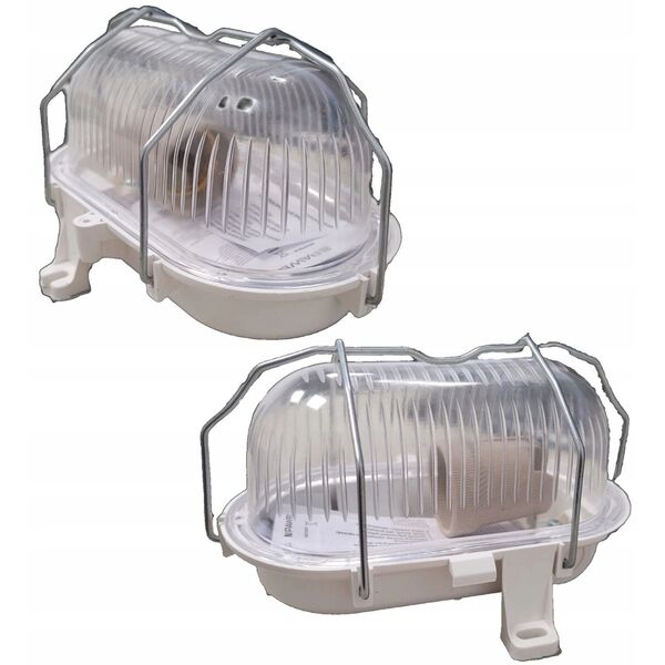 LAMP HOUSING D3166P 60W E27 IP44 UV RS