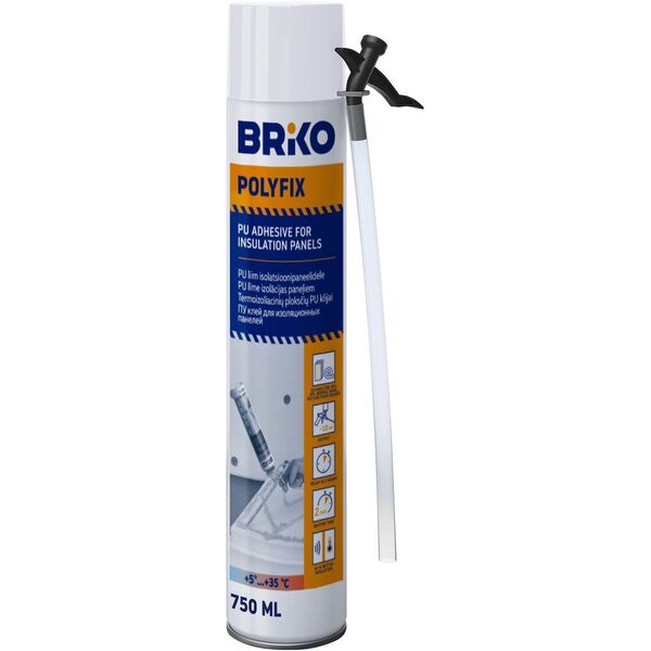 POLYSTYRENE PANELS GLUE POLYFIX