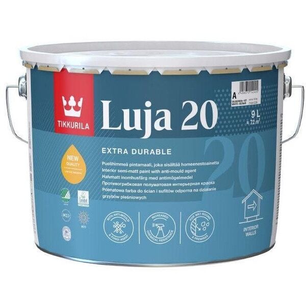 LUJA 20 A INTERIOR PAINT 9L