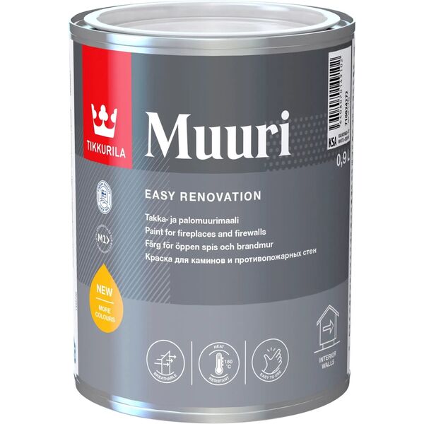 PAINT MUURI MATT 0.9L