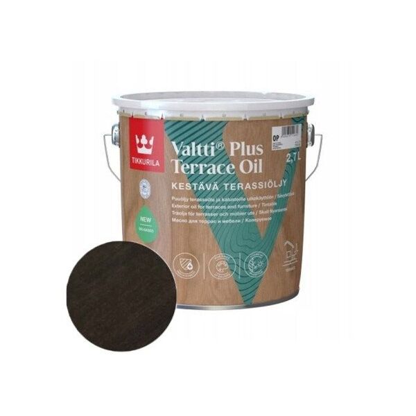 VALTTI PLUS TERRACE OIL 2.7L BLACK