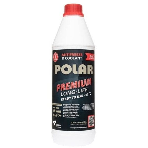 COOLANT POLAR PREMIUM LONG-LIFE -37°C 1L
