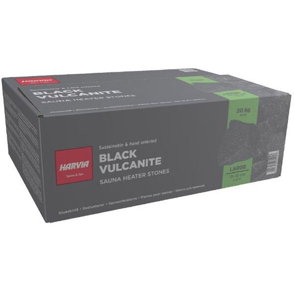 SAUNA STONES VULCANITE 10-15CM 20KG