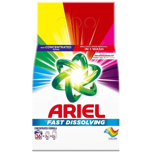 POWDERS ARIEL COLOR 36W 1.98KG