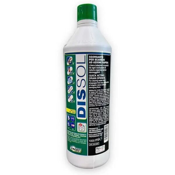 PIPE CLEANER DISSOL PLUS CHLOR 1L