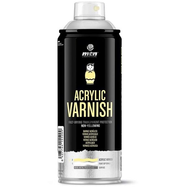 MTN PRO MATT ACRYLIC VARNISH 400ML