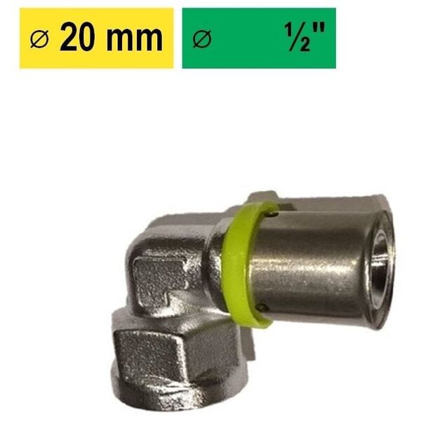 FEMALE ELBOW 20 X 2,00 -1/2F