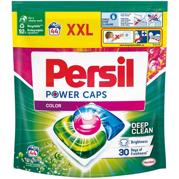 CAPS WASHI PERSIL POWER CAPS COLOR 44PCE