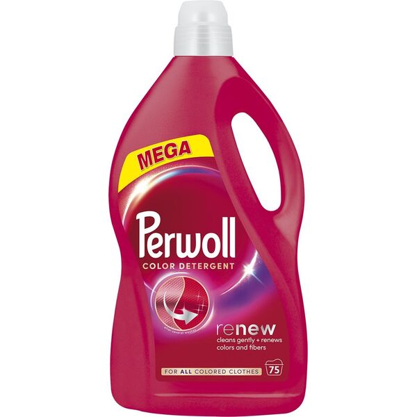 DETERGENT LIQUID PERWOLL COLOR 75W 3.75L