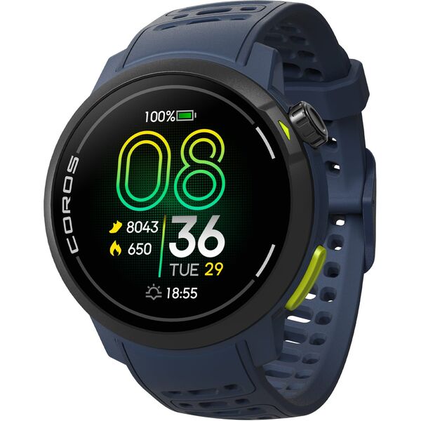 Išmanusis laikrodis Coros Watch Pace Pro, 46 mm, Mėlynas