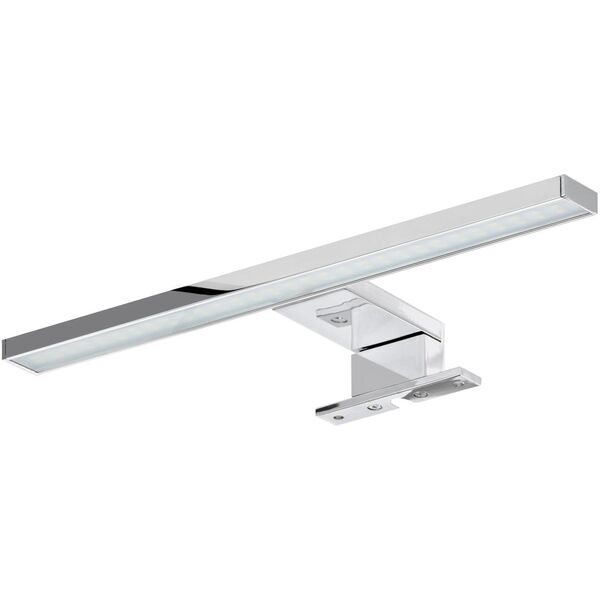 Φωτιστικό καθρέφτη LED G.LUX GR-LED-400-7W-MIRROR, IP44, 7W 4000K 800lm, φινίρισμα χρωμίου 40cm
