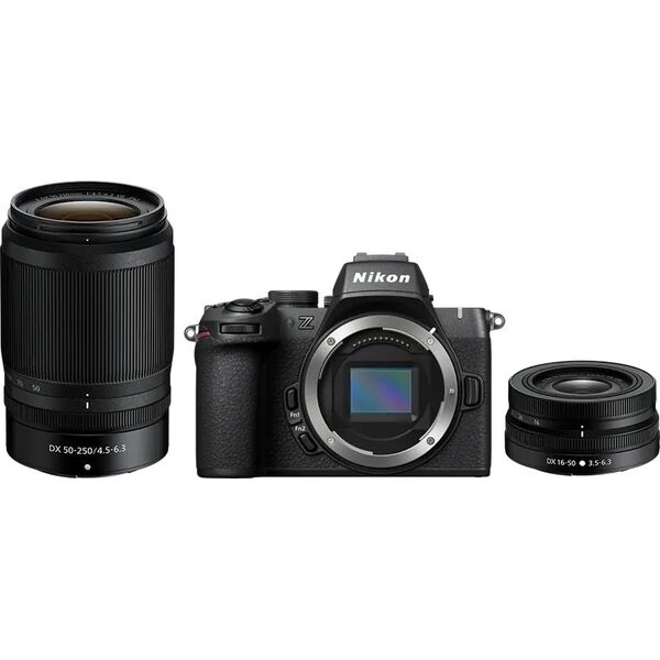Nikon Z50 II System Camera + 16-50mm and 50-250mm Lenses
