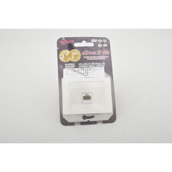 DATA SOCKET SINGLE VILMA XP WHITE