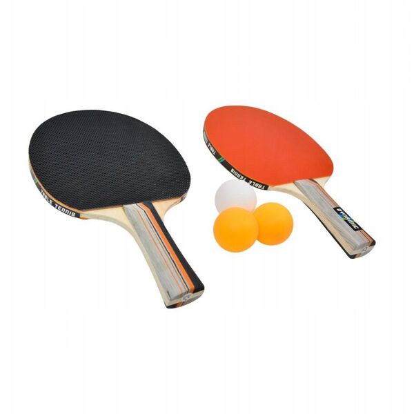 TABLE TENNIS SET 3XRACKETS 3XBALLS