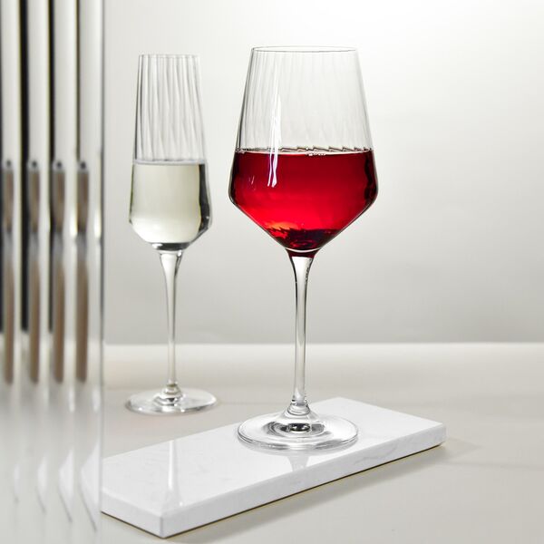 GLASS WINE AG LUMI 4PCS 390ML