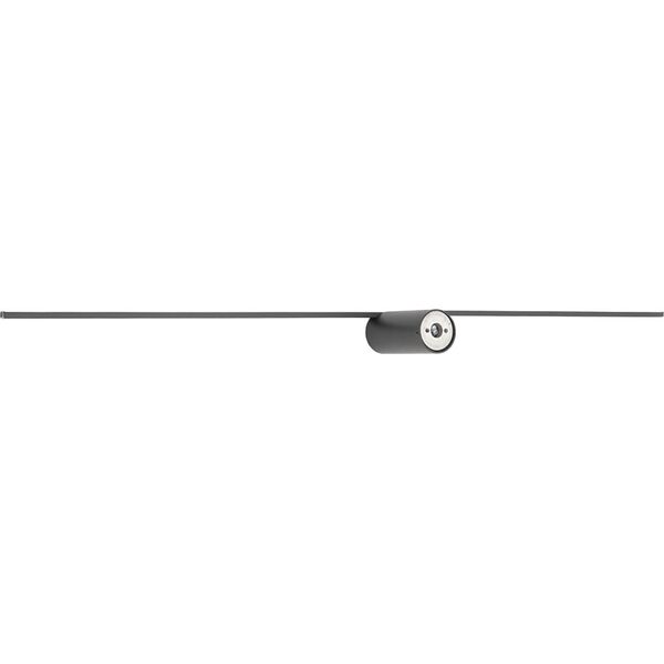 Kinkiet Nowodvorski Lampa ścienna Spin M 10370 Nowodvorski LED 14W 3000K prosta czarna