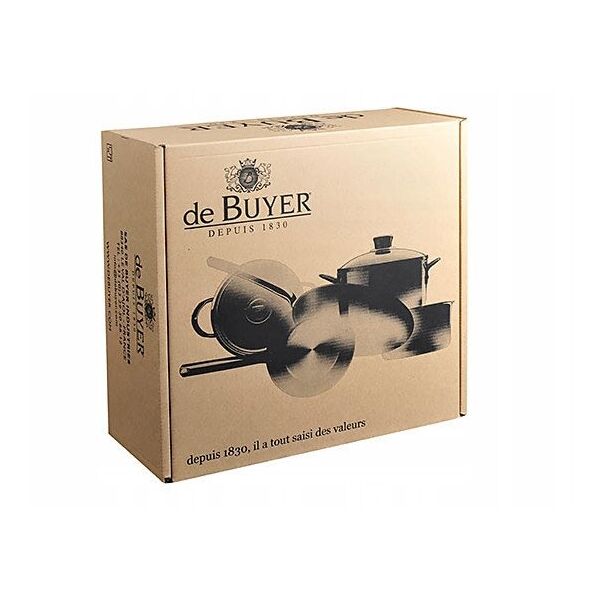 Χαμηλή κατσαρόλα de Buyer Inocuivre Tradition 1,8 L