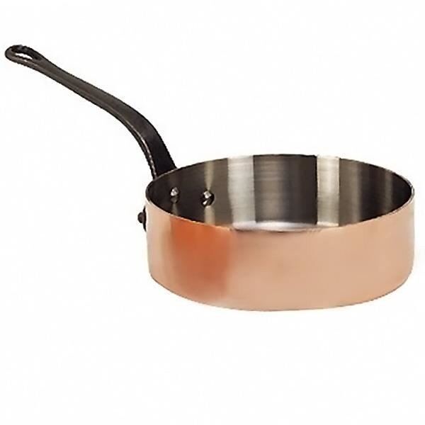 Χαμηλή κατσαρόλα de Buyer Inocuivre Tradition 1,8 L