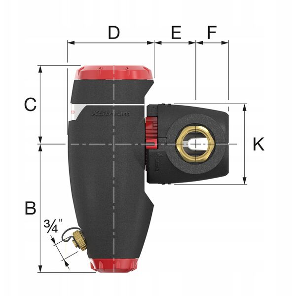 Flamco Xstream smudsudskiller 1.1/4"
