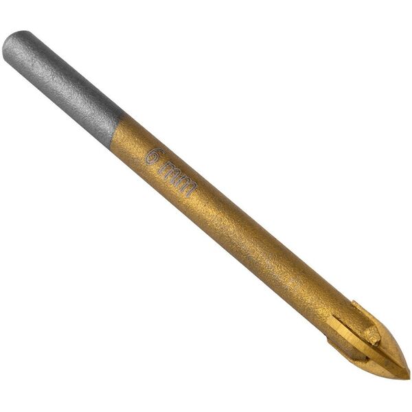 Wiertło uniwersalne TiN, 6 mm