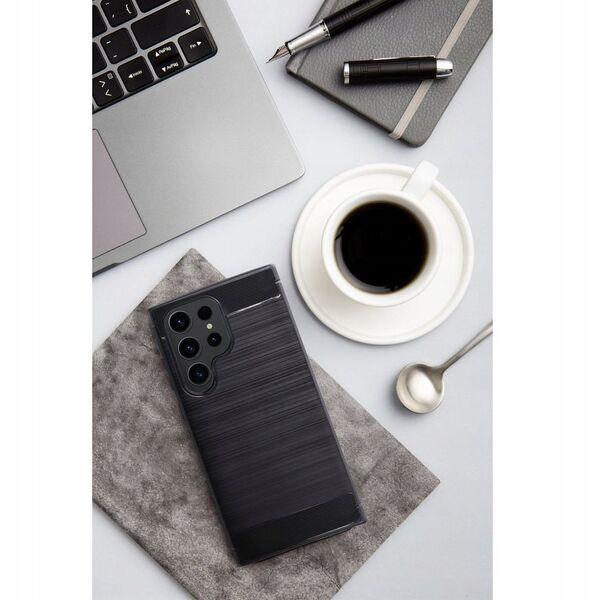 Θήκη Carbon για Samsung S25 Plus μαύρη θήκη πλάτης