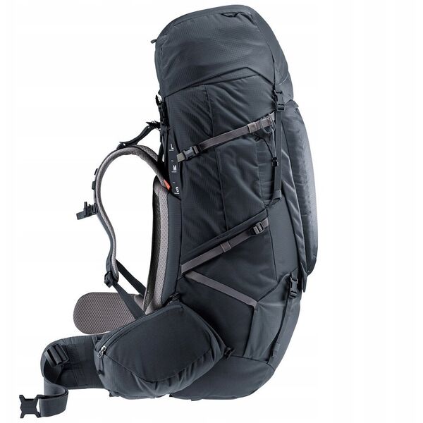 Τουριστικό σακίδιο Deuter Aircontact Pro 85+10 μαύρο