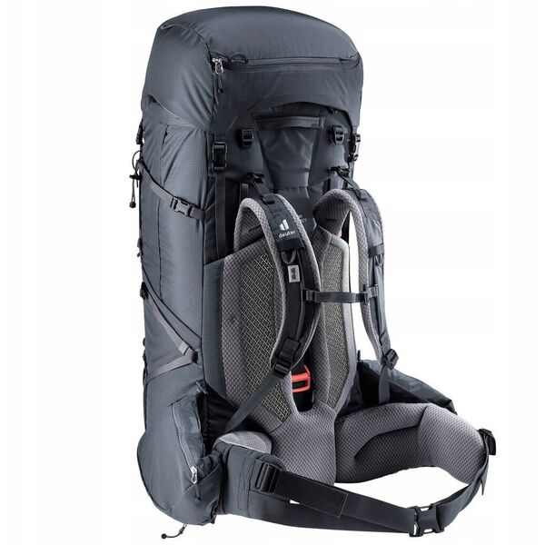Τουριστικό σακίδιο Deuter Aircontact Pro 85+10 μαύρο