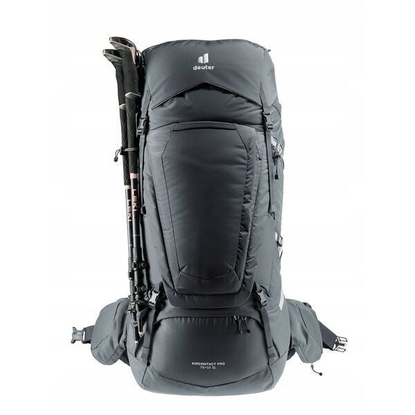 Τουριστικό σακίδιο Deuter Aircontact Pro 75+10 SL γραφίτης