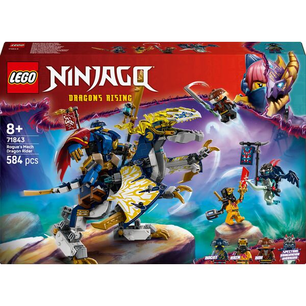 Ninjago Mech smoczego jeźdźca Rogue’a (71843)
