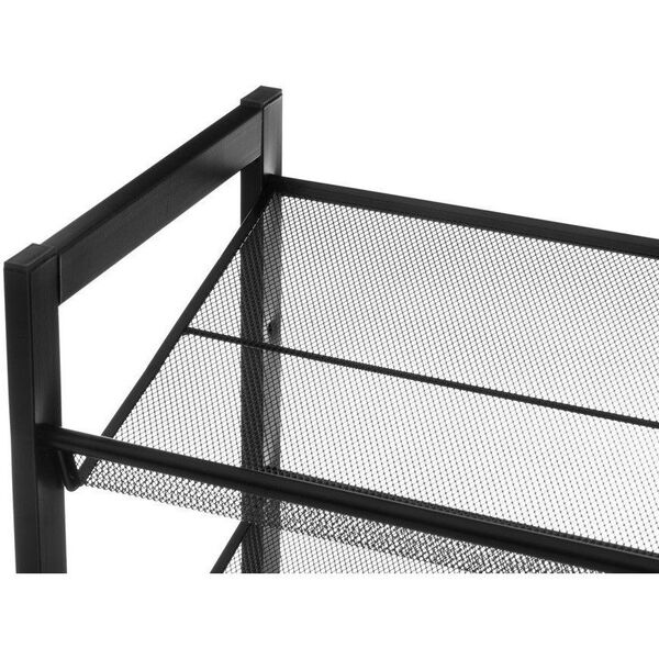 Metalowy stojak na buty MIMMI, 2 poziomy, 74 cm