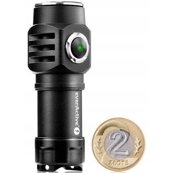 Φακός χειρός LED Droppy ζεστού φωτός, επαναφορτιζόμενος, USB-C, αδιάβροχος IP66