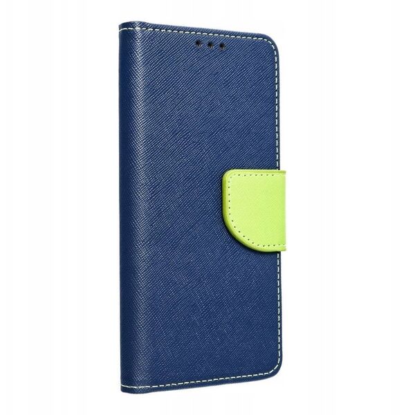 Θήκη FANCY Book για SAMSUNG S24 FE μπλε και λαχανί