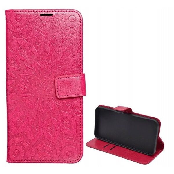 Θήκη βιβλίου MEZZO για SAMSUNG S24 FE mandala magenta
