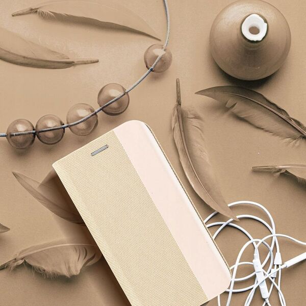 Θήκη SENSITIVE Book για SAMSUNG A16 5G χρυσό