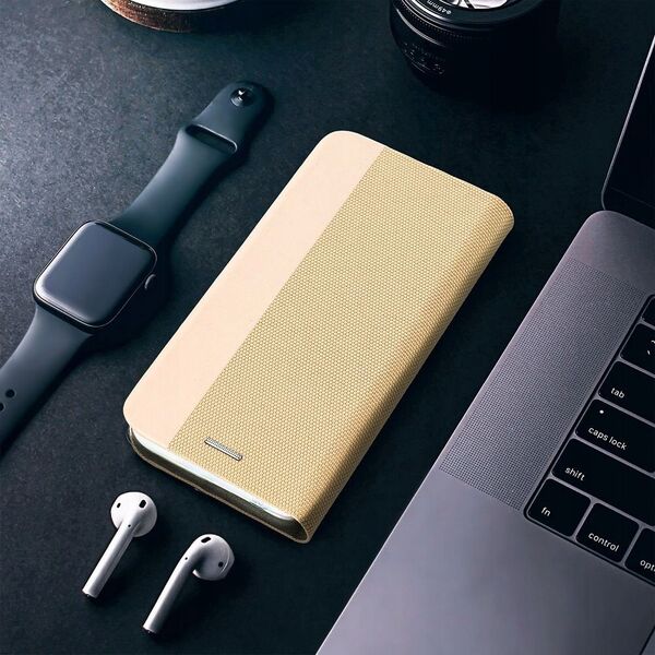 Θήκη SENSITIVE Book για SAMSUNG A16 5G χρυσό