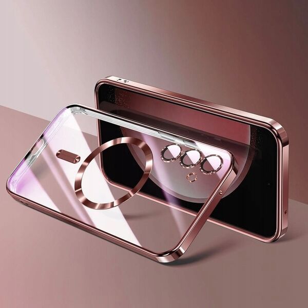 Θήκη ELECTRO MAG COVER συμβατή με MagSafe για SAMSUNG S24 FE χρυσό