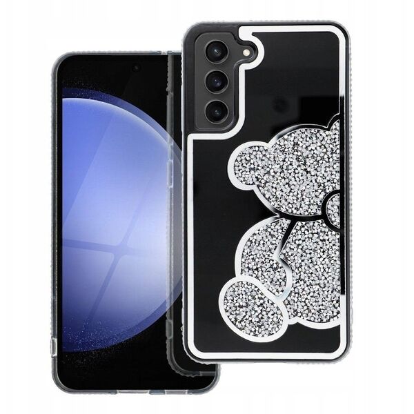 Θήκη TEDDY BEAR για SAMSUNG A16 5G ασημί