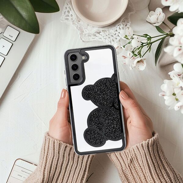 Θήκη TEDDY BEAR για SAMSUNG S24 FE μαύρο