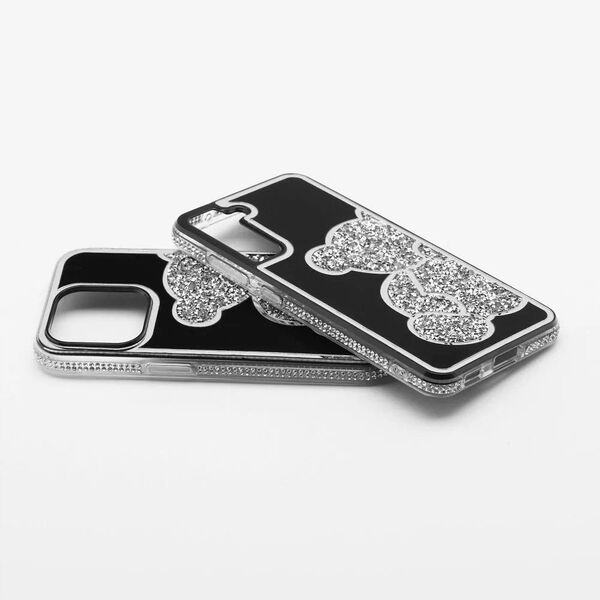 Θήκη TEDDY BEAR για SAMSUNG S24 FE ασημί