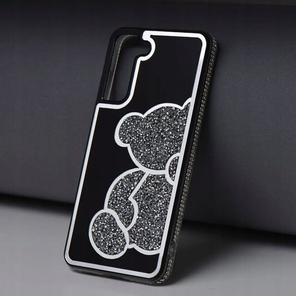 Θήκη TEDDY BEAR για SAMSUNG S24 FE ασημί