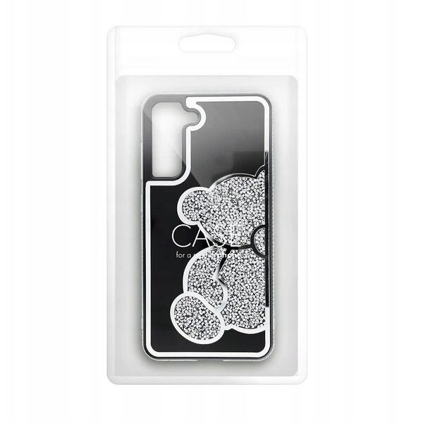 Θήκη TEDDY BEAR για SAMSUNG S24 FE ασημί