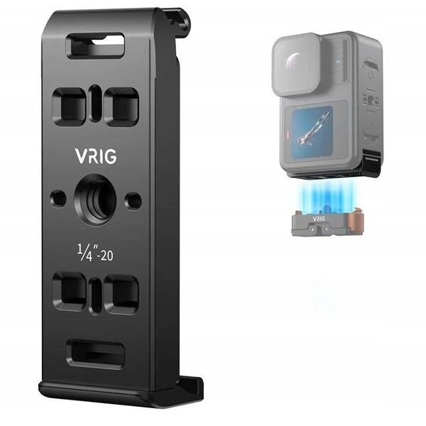 Zaślepka Baterii Klapka Uchwyt Do Gopro Hero 13 12 11 10 9 Black Vrig / Ac-29