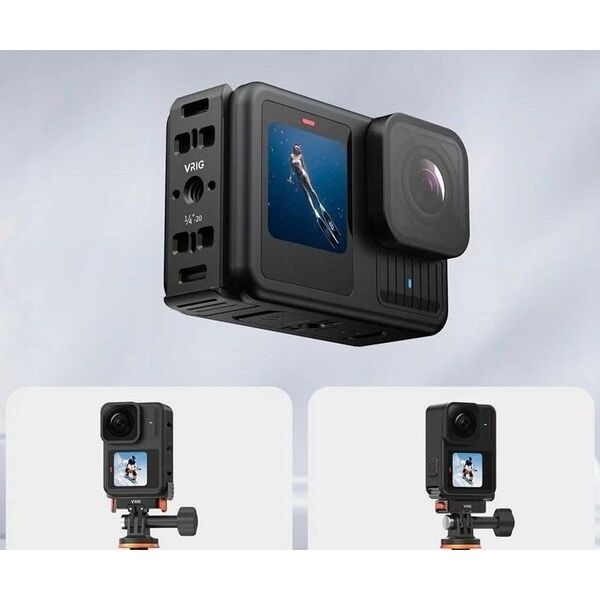 Zaślepka Baterii Klapka Uchwyt Do Gopro Hero 13 12 11 10 9 Black Vrig / Ac-29