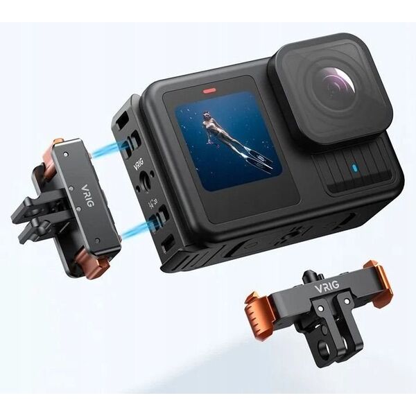 Zaślepka Baterii Klapka Uchwyt Do Gopro Hero 13 12 11 10 9 Black Vrig / Ac-29