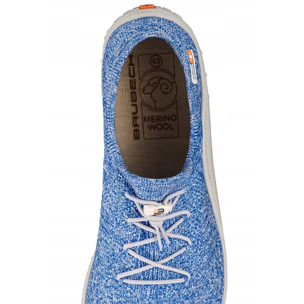 Ανδρικά παπούτσια Barefoot Merino Brubeck SH5003M ανοιχτό μπλε/γκρι 42