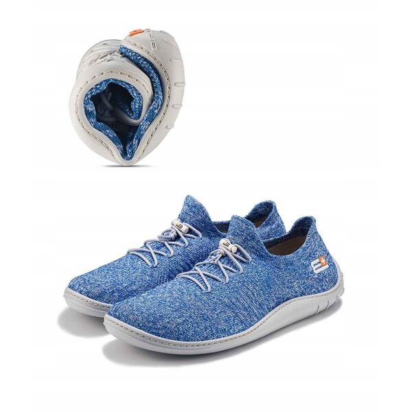 Ανδρικά παπούτσια Barefoot Merino Brubeck SH5003M ανοιχτό μπλε/γκρι 42