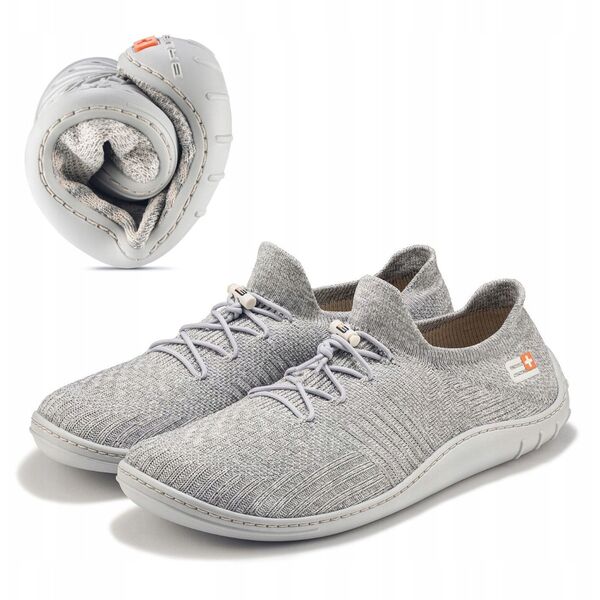 Ανδρικά παπούτσια Barefoot Merino SH5003M ανοιχτό γκρι/γκρι 42